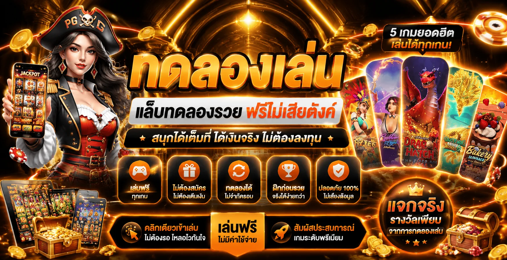 ทดลองเล่นสล็อต EV789BET ฟรี PG SLOT ไม่ต้องสมัคร